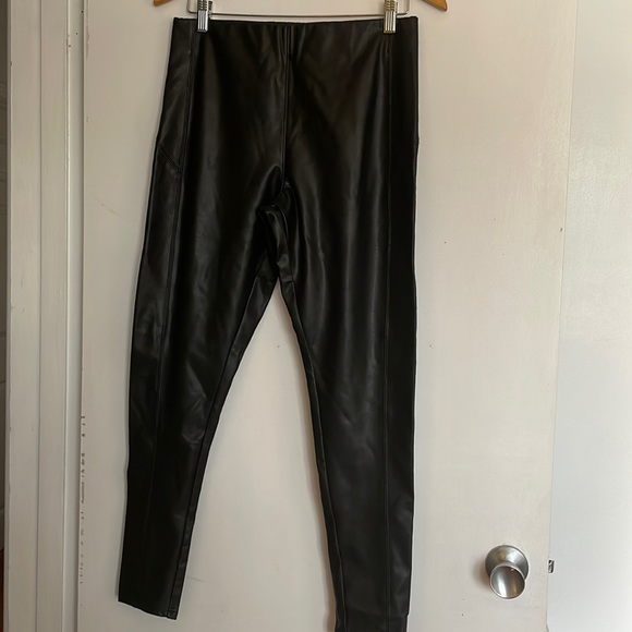 NWT Nordstrom faux leather leggings - Picture 1 of 6